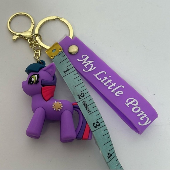 My Little Pony Twilight Sparkle Rubber Keychain NEW - Picture 13 of 15
